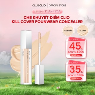 Kem Che Khuyết Điểm CLIO Kill Cover Founwear Concealer 6g Che Phủ Khuyết Điểm Nhẹ Nhàng Hàng Chính Hãng CLCKĐFC