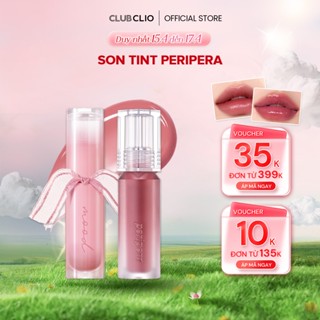 Son Tint Bóng Peripera Water Bare Tint, Ink Mood Glowy Lì Mịn Trên Môi Màu Sắc Đa Dạng Hàn Quốc PESTINT