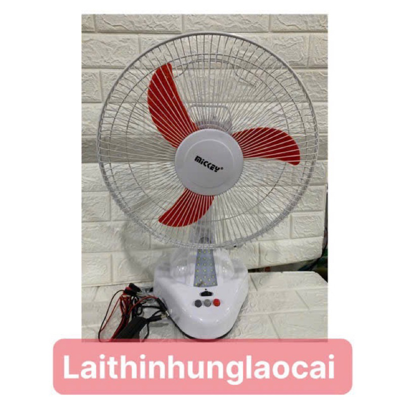 Quạt tích điện Mickey( siêu khỏe)