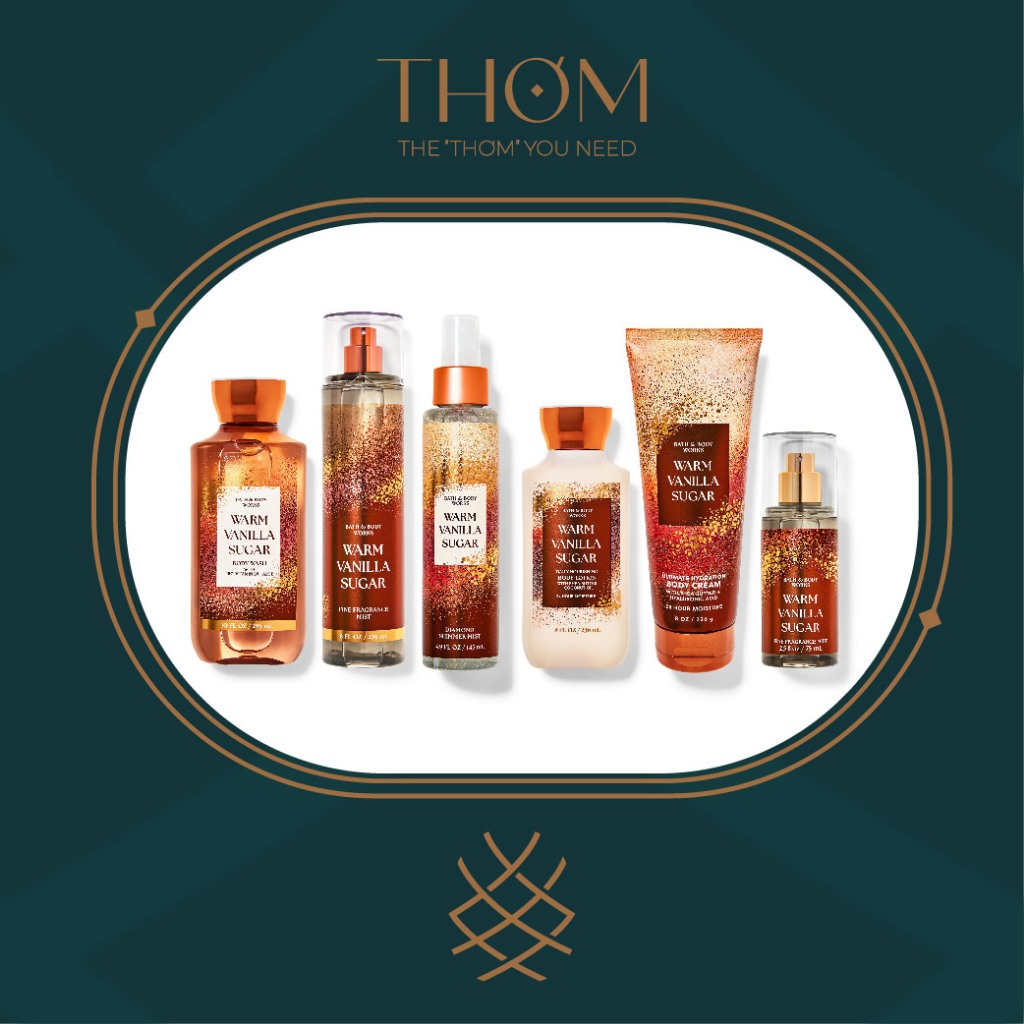 WARM VANILLA SUGAR | Xịt Thơm Toàn Thân Body Mist