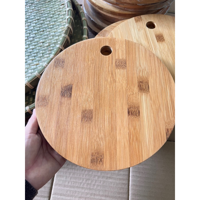 Thớt tre già 23cm