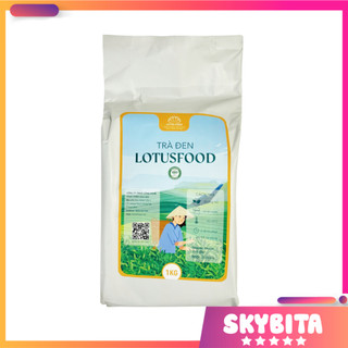  Trà Đen Lotusfood - Cốt Trà Sữa Trà Trái Cây Thạch Pudding Latte - 1KG 