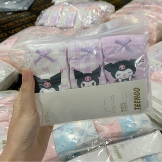 Set 3 quần chip đùi Teengo 100% cotton thoáng khí