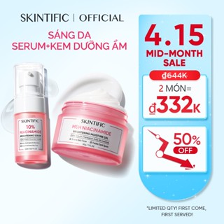 combo sáng da gồm Serum  20ml + kem dưỡng trắng da  mặt  Niacinamide 30g+Thanh lăn Niacinamide