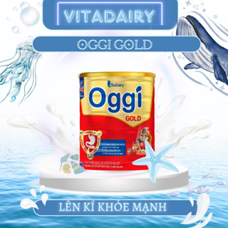 [Vitadairy] Sữa bột Oggi Gold lon 900g - hỗ trợ Tăng Cân Nhanh - Ngừa Táo Bón