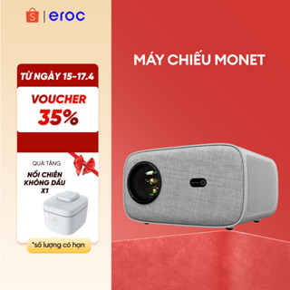 Máy chiếu Eroc MONET máy chiếu xem phim độ phân giải Full HD 450 ANSI/5500 Lumens Android IOS Netflix Automatic Keystone
