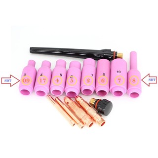 Chụp sứ mỏ cắt plasma P80, hộp 10 chiếc