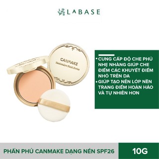 Phấn phủ Canmake dạng nén SPF26 hộp 10g