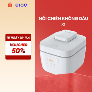 Nồi Chiên Nồi Cơm Đa Chức Năng 6 Lít V-X1 Eroc [Hầm, Luộc, Làm Sữa Chua, Làm Bánh, Chiên Xào, Nấu Canh]