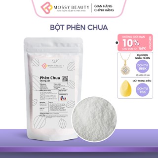 Bột Phèn Chua Chưng Cất Nguyên Chất Dạng Bột Khử Mùi Giảm Tiết Mồ Hôi - MOSSY  BEAUTY