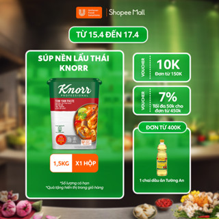 (Bao bì mới) Súp Nền Lẩu Thái Knorr Professional 1.5kg - Chuyên Dùng Cho Nấu Ăn