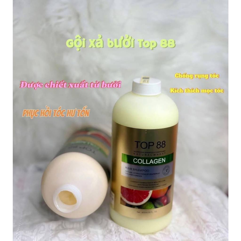Dầu gội xả bưởi Top88 800ml