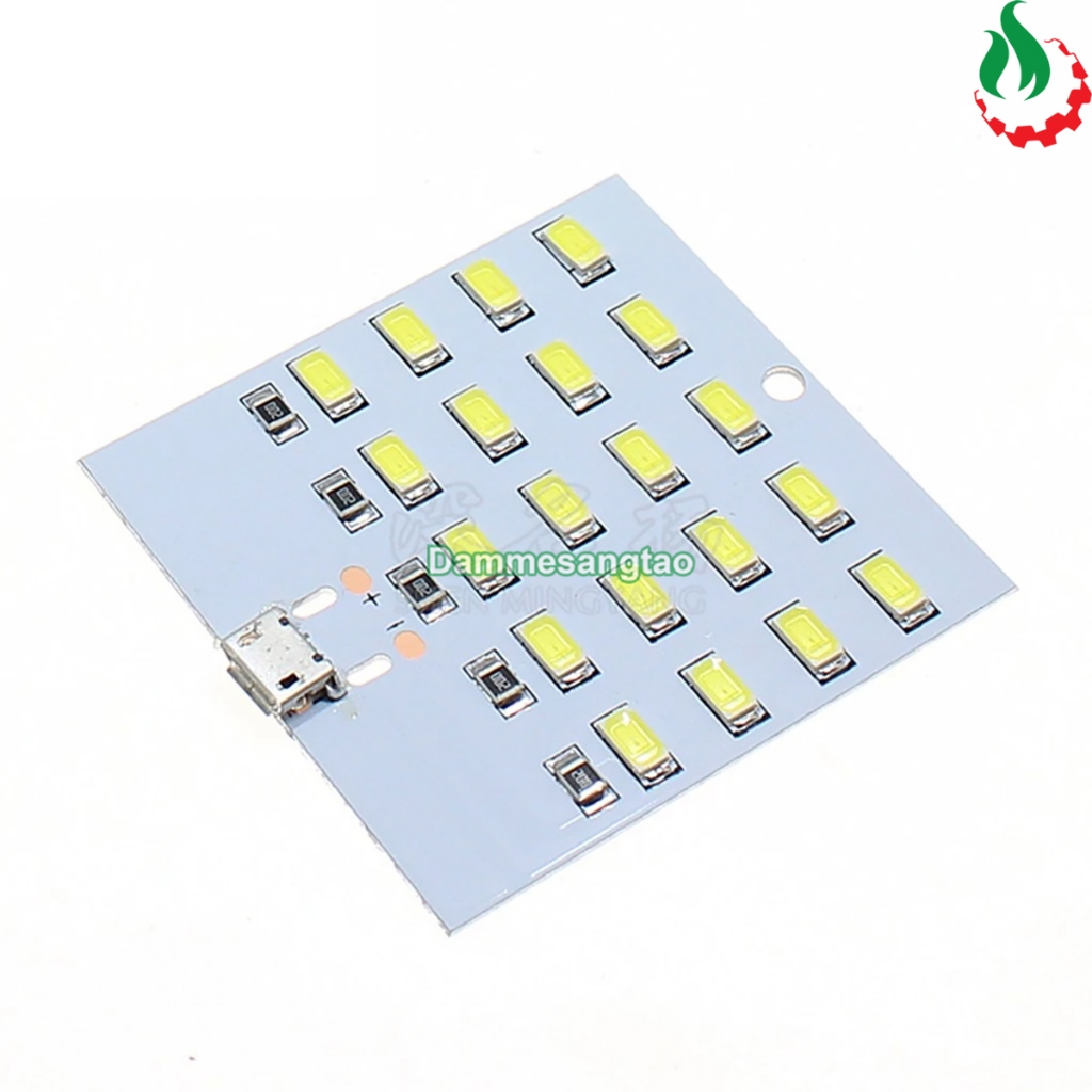 Bảng mạch 20 Led siêu sáng cổng micro Usb