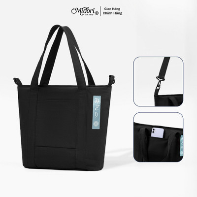 Túi Tote Nam Nữ Canvas 2IN1 Đeo Chéo Đa Năng Thời Trang Unisex Chính Hãng | Local Brand M STUDIO