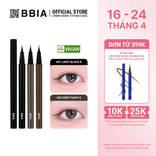 Kẻ mắt dạng nước Bbia Last Pen Eyeliner Slim 0.4g