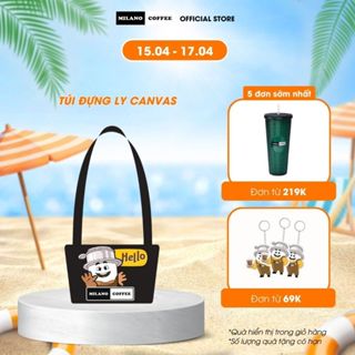Túi đựng ly canvas MILANO COFFEE