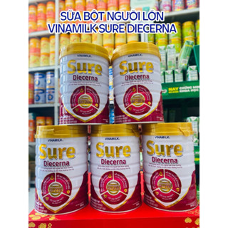 Sữa bột Vinamilk Sure Diecerna 900g – Dành cho người tiểu đường, ăn kiêng, kiểm soát đường huyết