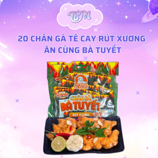 20 chân gà TÊ CAY RÚT XƯƠNG Ăn cùng bà Tuyết