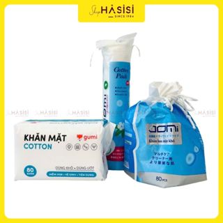  Bông Tẩy Trang Khăn Lau Mặt Khô - Jomi Gumi 