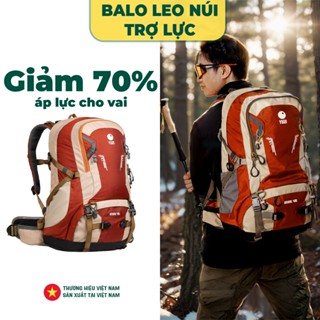 Balo leo núi, trekking Yuzi Usual 40L có khung trợ lực kim loại | Chính hãng