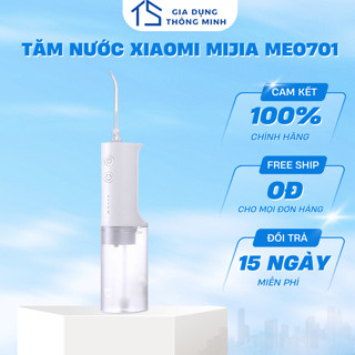 Tăm nước vệ sinh răng miệng Xiaomi Mijia MEO701 có 4 chế độ làm sạch các mảng bám 