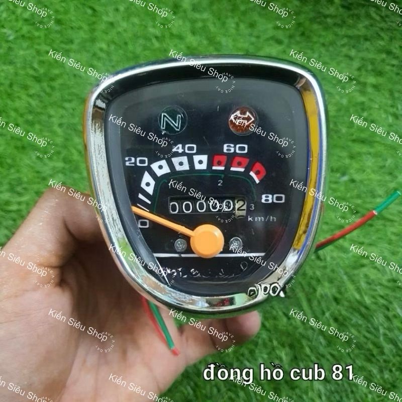 Đồng hồ xe cub 81 kilomet chạy