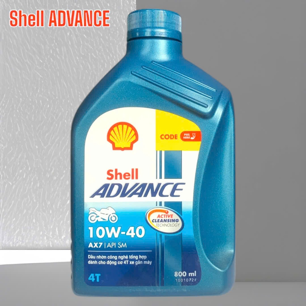 Shell Advance AX7 10W40 1 lít