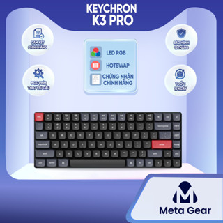 Bàn Phím Cơ Keychron K3 Pro Low Profile - Bàn Phím Custom QMK/VIA