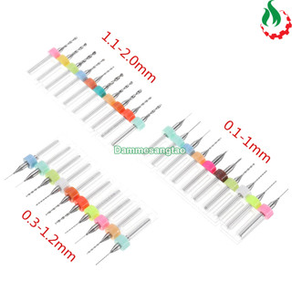 Mũi khoan CNC nhiều kích cỡ (Bộ 10 mũi)
