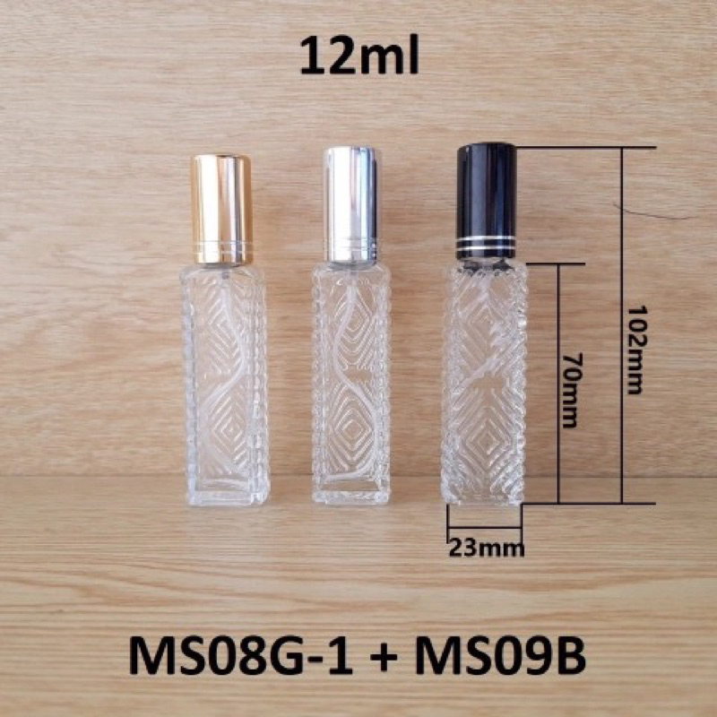 COMBO 3 CHAI CHIẾT NƯỚC HOA HOA VĂN mê cung 12ML