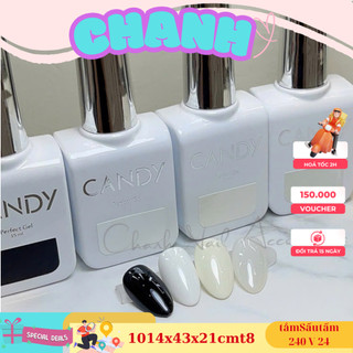  Sơn Gel Trắng Gạo Sữa Buberry Trắng Đen Lẻ Màu SƠn Lên Chuẩn màu Mướt Mịn CHANH NAIL 