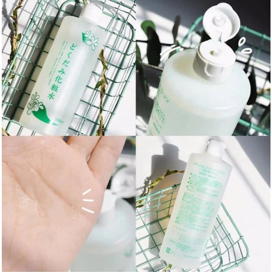 Nước hoa hồng toner diếp cá tía tô Dokudami Nhật Bản cho da mụn da dầu 500ml | BigBuy360 - bigbuy360.vn