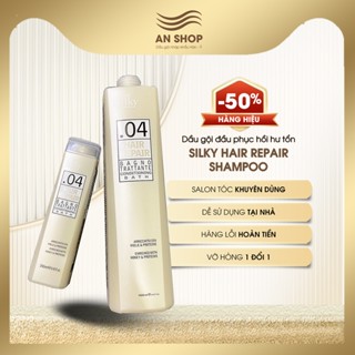  Dầu gội đầu phục hồi tóc hư tổn Silky Hair Repair dưỡng mượt argan chăm sóc tóc khô xơ gàu ngứa gầu tóc nhuộm uốn tẩy 