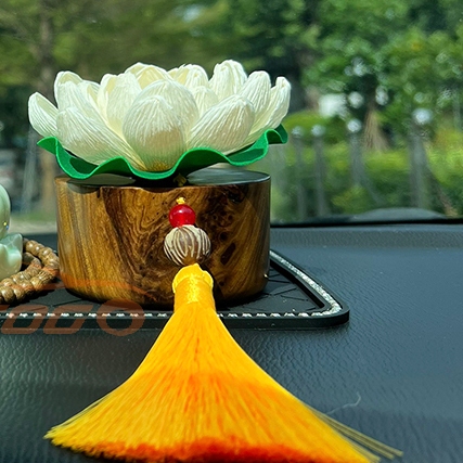 Bình Liên Hoa Trang Trí Tượng Ô Tô - Bình Gỗ Mộc Liên Hoa Decor ,Bình Liên Hoa Gốm , Bình Hoa Pha Lê