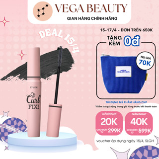 Chuốt mi ETUDE HOUSE Curl Fix Mascara 8g cho hàng mi tơi, dài tự nhiên