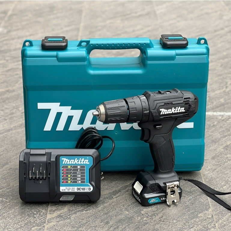 Bộ máy khoan 12v Makita HP333DWYB, khoan 3 chức năng có búa, bảo hành 12 tháng