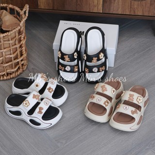 Min's Shoes - Dép Cross Classic Sandal Crush Clog Nữ Đế Cao 6cm Dép 123
