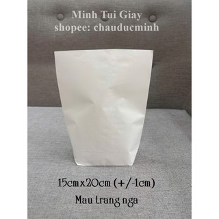 Combo 1000c túi trắng 15x20