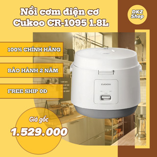 Nồi Cơm Điện Cơ Cuckoo CR-1095 WHVNCV 1.8L - Nồi Cơm Hàn Quốc Chống Dính Daikin - Bảo Hành Chính Hãng 2 Năm