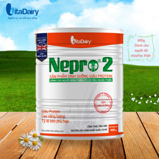 Sữa bột Nepro 2 400g dành cho người bệnh thận - VitaDairy