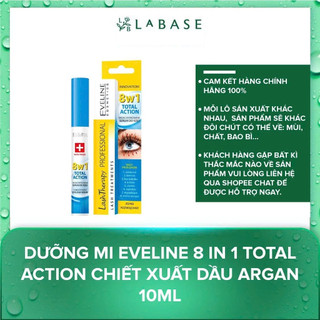 Dưỡng Mi Eveline 8 In 1 Total Action Chiết Xuất Dầu Argan 10ml