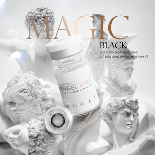   Hàng mới về có độ cận 0-6 độ  Magic black lens đen tự nhiên dành cho mắt nhạy cảm - 14.5mm 