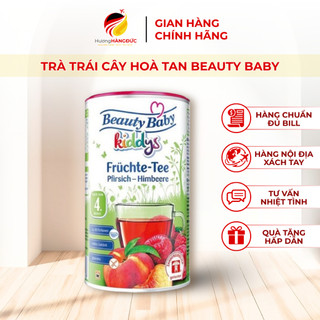 Trà trái cây hoà tan Beauty Baby - Trà hoa quả cho trẻ em, Hàng Đức Chính Hãng 190 gram