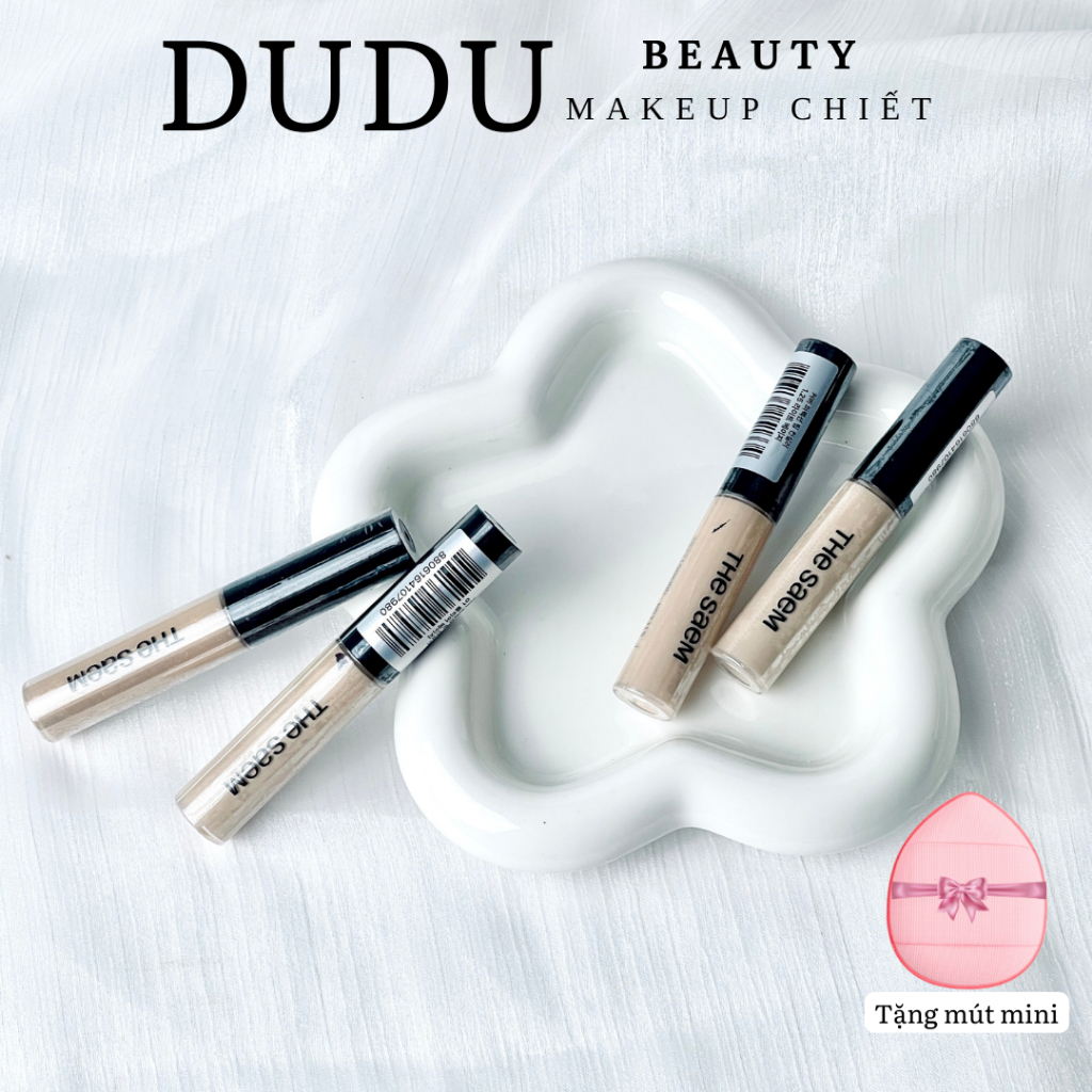 Kem Che khuyết điểm The Saem Cover Perfection Tip Concealer SPF28 6.5g [DUDUBEAUTY] | BigBuy360 - bigbuy360.vn