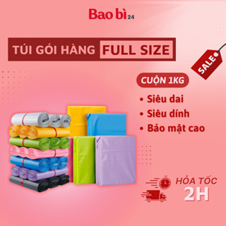 [1kg] Túi đóng gói niêm phong hàng hóa siêu dai, siêu rẻ - Fullsize - Baobi24