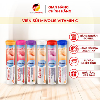  Viên Sủi Mivolis Vitamin C 20 Viên - Hỗ trợ tăng cường hệ miễn dịch giúp cơ thể dẻo dai 