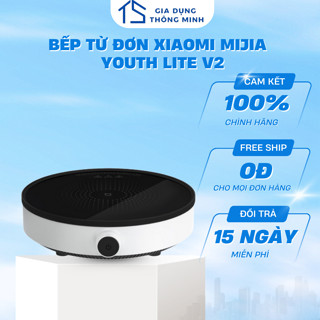  Bếp từ đơn Xiaomi miLife với 99 mức nhiệt - Công Suất 2100W - Kết nối App MiHome - Hàng Chính Hãng 