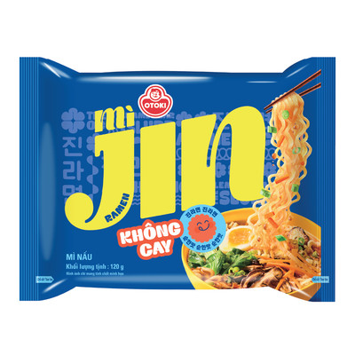 Combo 3 Gói Mì Jin Không Cay Otoki 120G