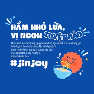 Combo 3 Gói Mì Jin Không Cay Otoki 120G