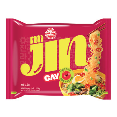Combo 3 Gói Mì Jin Cay Otoki (120g)